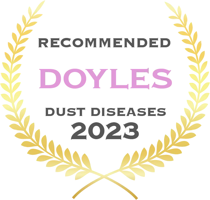 Recommended Doyles Dust Diseases 2023 award