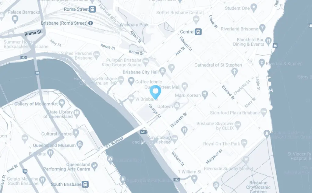 Brisbane City Map