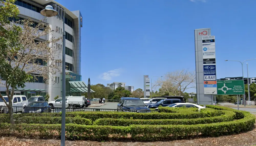 Commercial buildings in Robina